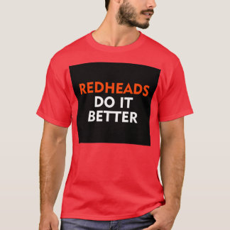 Redheadkosten doen het beter 4 t-shirt