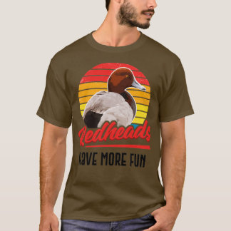 Redheadkosten hebben meer plezier met Retro Style  T-shirt