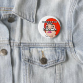 Redheadkosten voor Obama Button (In situ)