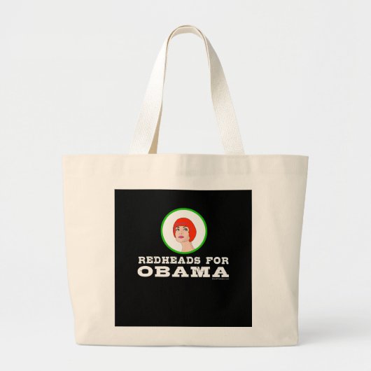 Redheadkosten voor Obama Canvas tas (Voorkant)