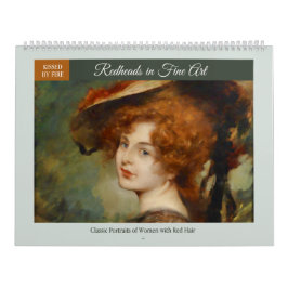Redheads in de beeldende kunst 2026 kalender