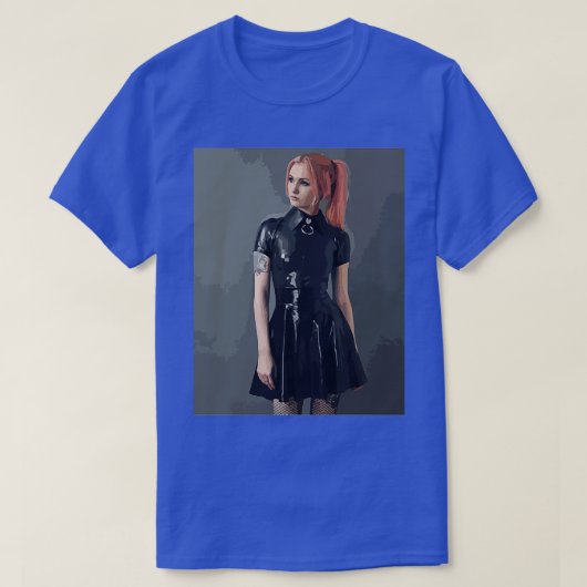 Redheahded Latex Girl T-shirt (Design voorkant)