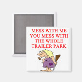 redhillbilly grap magneet (Voorkant / Achterkant)