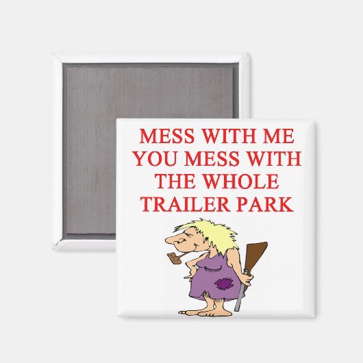 redhillbilly grap magneet (Voorkant / Achterkant)