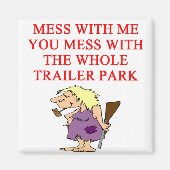 redhillbilly grap magneet (Voorkant)