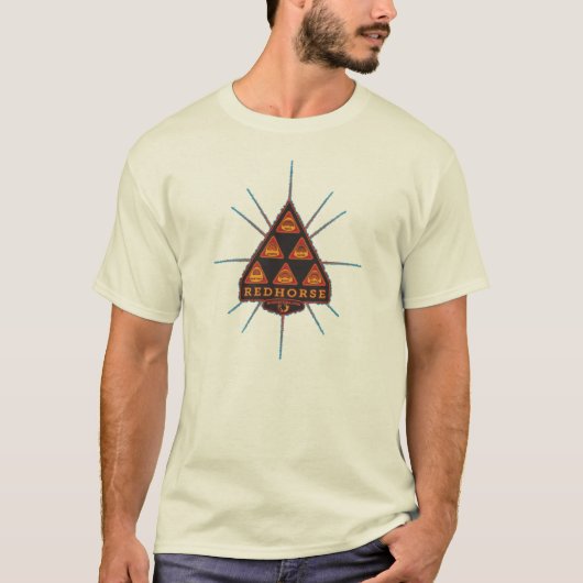 Redhorse Army t-shirts (licht) (Voorkant)