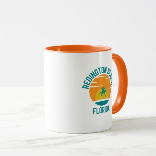 Redington Beach Florida Coffee Mug Mok (Voorkant rechts)
