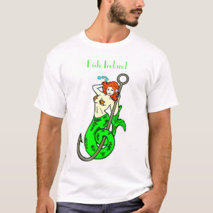 Redkopgroene zeemeermin Thunder_Cove T-shirt