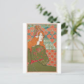 Redkopmeiden Briefkaart (Staand voorkant)