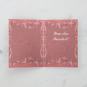 Redkopruid - White Gown Design 1-Kaart (Binnen)