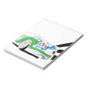 Redlampen Notitieblok (Linkerzijde)