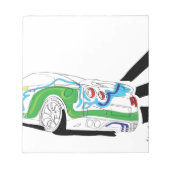 Redlampen Notitieblok (Voorkant)