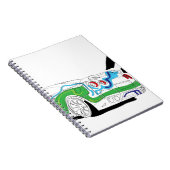 Redlampen Notitieboek (Rechterzijde)