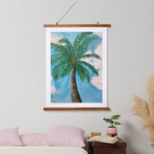 Redland Bay Palm Tree Hangend Wandkleed (Slaapkamer)