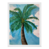 Redland Bay Palm Tree Poster (Voorkant)