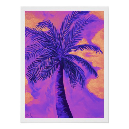 Redland Bay Palm Tree Tropicana Perfect Poster (Voorkant)
