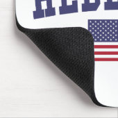 Redlands Amerikaanse vlag Muismat (Hoek)