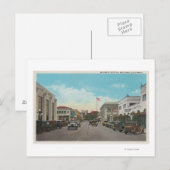 Redlands, CA - Business District Town Center Vie Briefkaart (Voorkant / Achterkant)