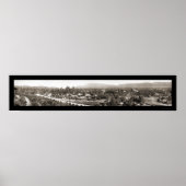 Redlands CA Panoramic Photo 1908 Poster (Voorkant)
