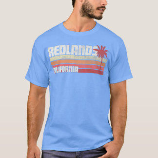 Redlands California CA  70s 80s Gift Beach T-shirt