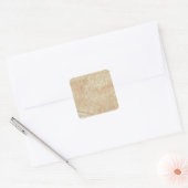Redlands quadrangle toont San Andreas Rift Vierkante Sticker (Envelop)