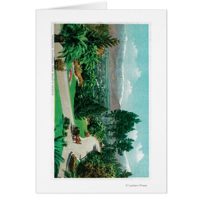 Redlands valley en boomgaarden van Smiley's (Voorkant)