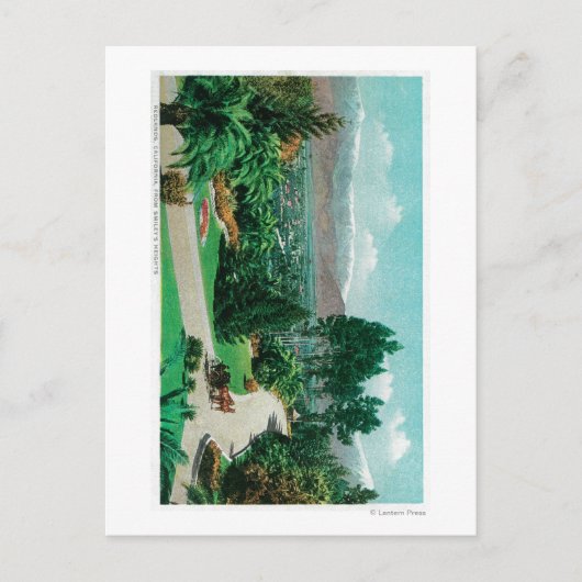 Redlands valley en boomgaarden van Smiley's Briefkaart (Voorkant)