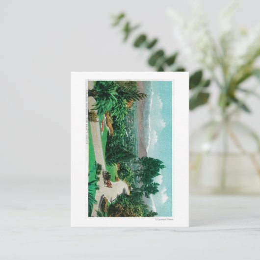 Redlands valley en boomgaarden van Smiley's Briefkaart (Staand voorkant)