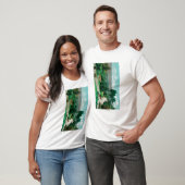Redlands valley en boomgaarden van Smiley's T-shirt (Unisex)