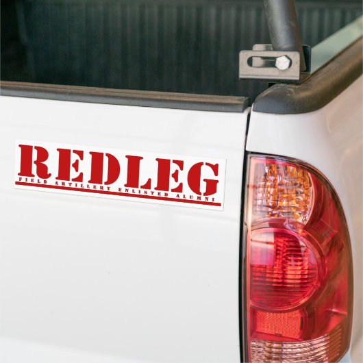 Redleg Bumpersticker (Op Truck)
