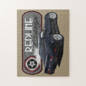 Redline Garage Black Vette Legpuzzel (Verticaal)