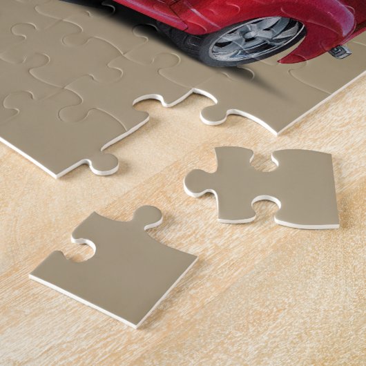 Redline Garage Red Truck Legpuzzel (Zijkant)