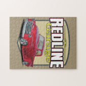 Redline Garage Red Truck Legpuzzel (Horizontaal)