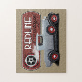 Redline Garage Silver Hot Rod Legpuzzel (Verticaal)