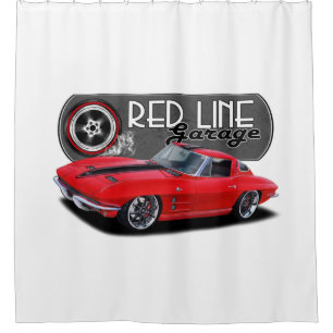 Redline Garage Stingray Douchegordijn
