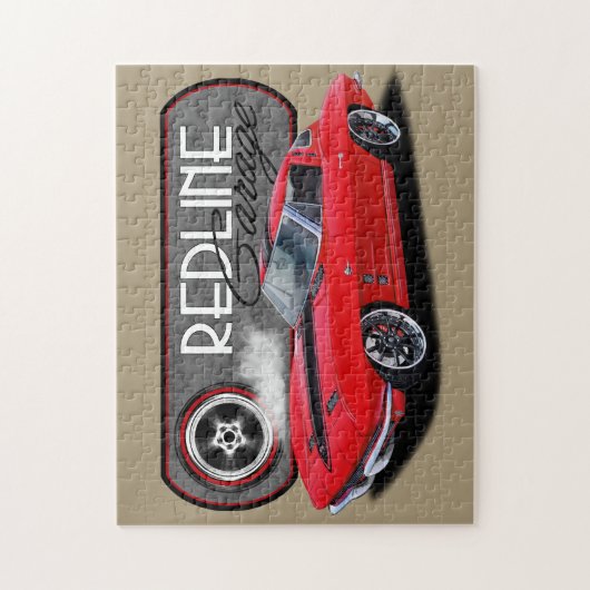 Redline Garage Stingray Legpuzzel (Verticaal)