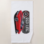 Redline Garage Stingray Strandlaken (Voorkant)