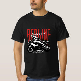 Redline Warrior: motorrijden T-shirt
