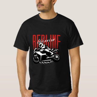 Redline Warrior: motorrijden T-shirt