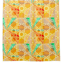 Redman4u2 Geometrisch Grafisch Motief Moderne Tren Douchegordijn