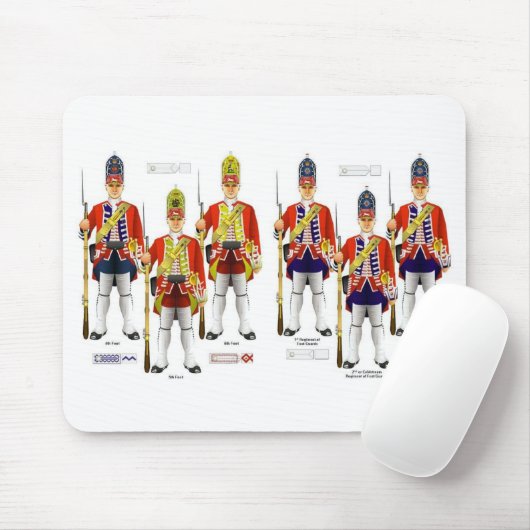 Redmansoldaten Muismat (Met muis)