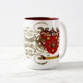 Redmond Coat of Arms Tweekleurige Koffiemok (Voorkant rechts)