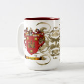 Redmond Coat of Arms Tweekleurige Koffiemok (Voorkant links)