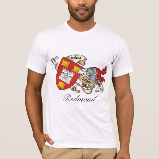 Redmond Family Crest T-shirt (Voorkant)