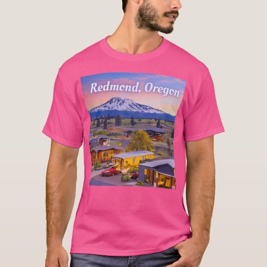 Redmond Oregon Active T-shirt (Voorkant)