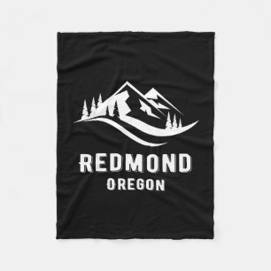 Redmond oregon bergen souvenir aandenken fleece deken