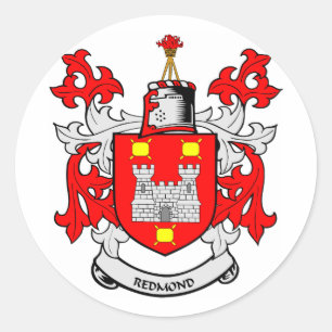 REDMOND-wapenstilstand Ronde Sticker