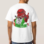 redmonkey shirt versie 3 (Achterkant)
