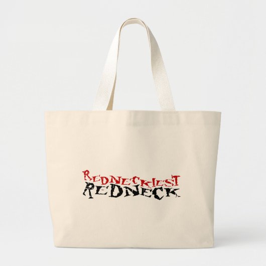 Rednecful Rednek Grote Tote Bag (Voorkant)