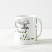 Redneck Aliens Funny Mug Koffiemok (Voorkant rechts)